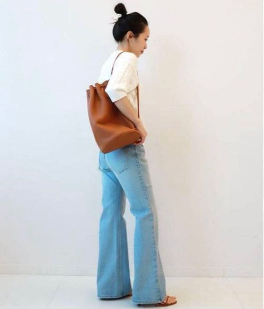 【APB 】エーピービー Plage 別注 レザー ショルダーバッグ