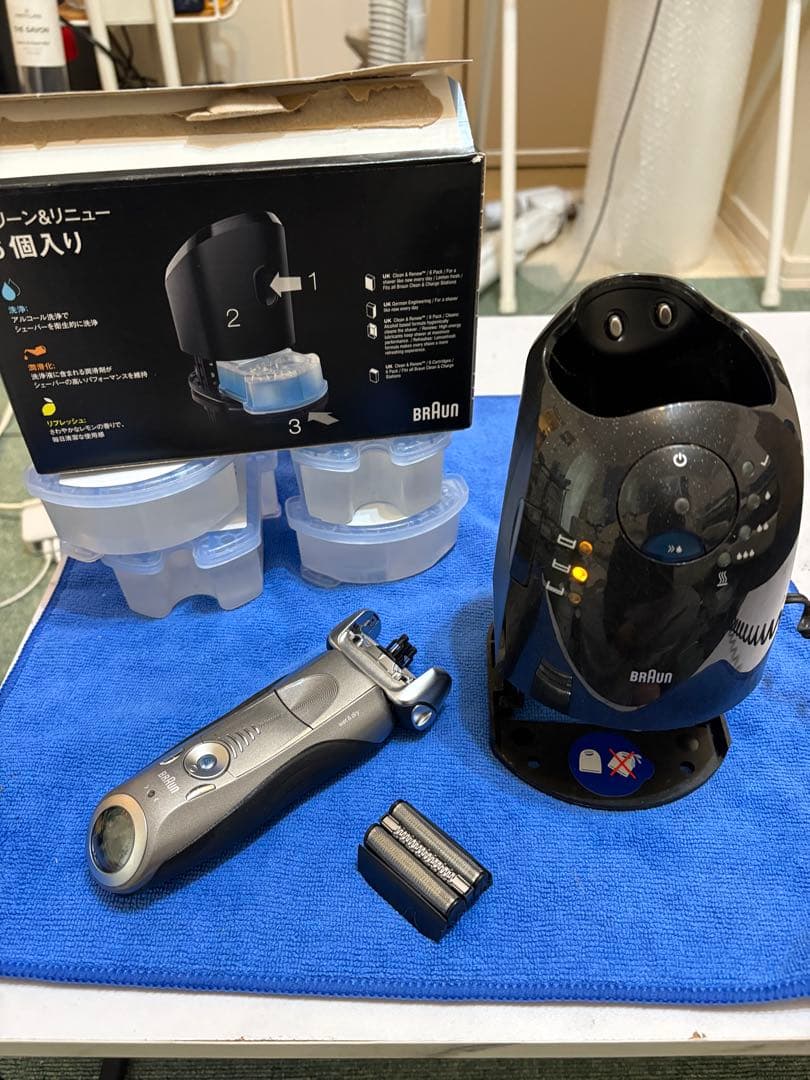 【美品】BRAUN シリーズ7 790cc-4 洗浄液4個セット 動作確認済