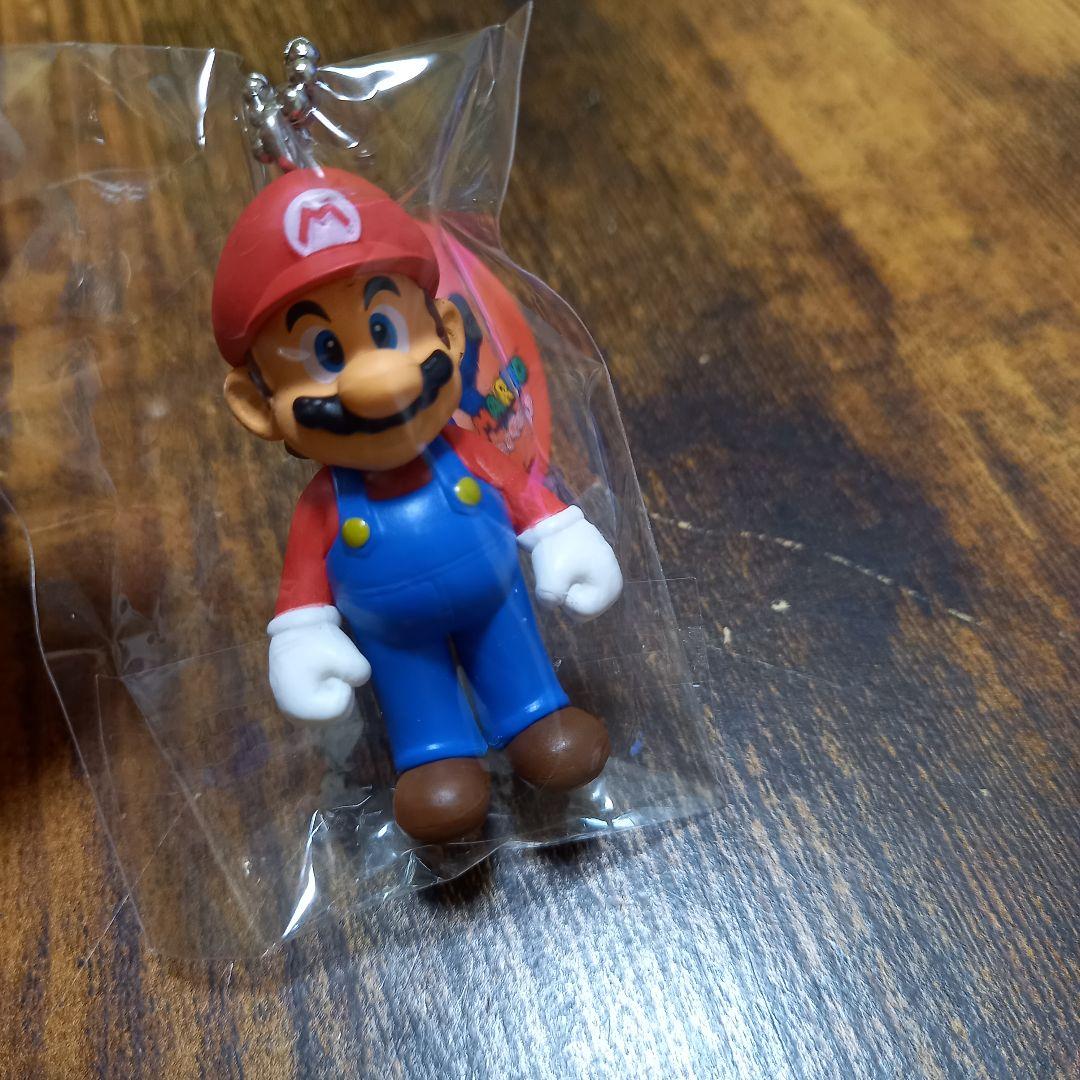 スーパーマリオ マスコット フィギュア キーホルダー マリオ キー