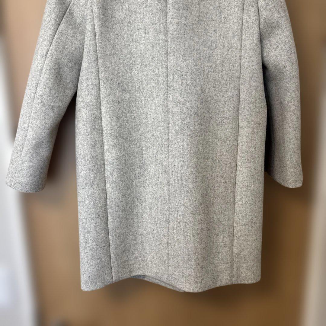 Aquascutum アクアスキュータム　グレー チェスターコート