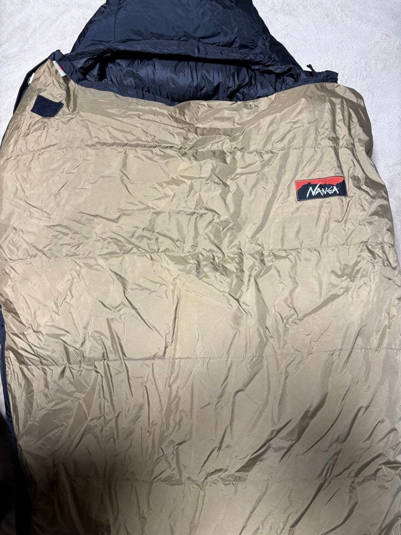 シバ犬　NANGA 寝袋 WILD-1別注　収納袋付き