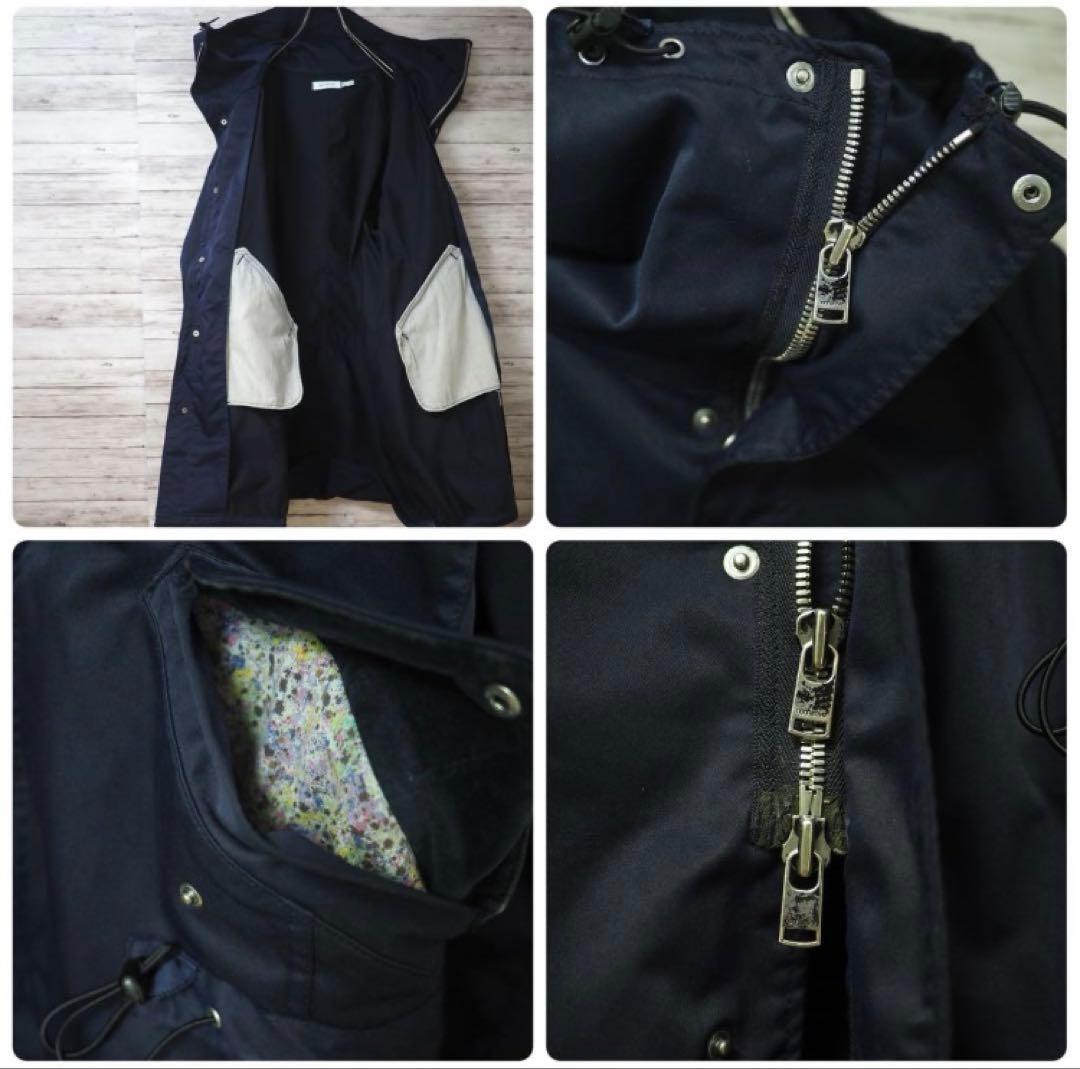 ジャケット・アウター nonnative 17AW Stranger Hooded Coat-Navy