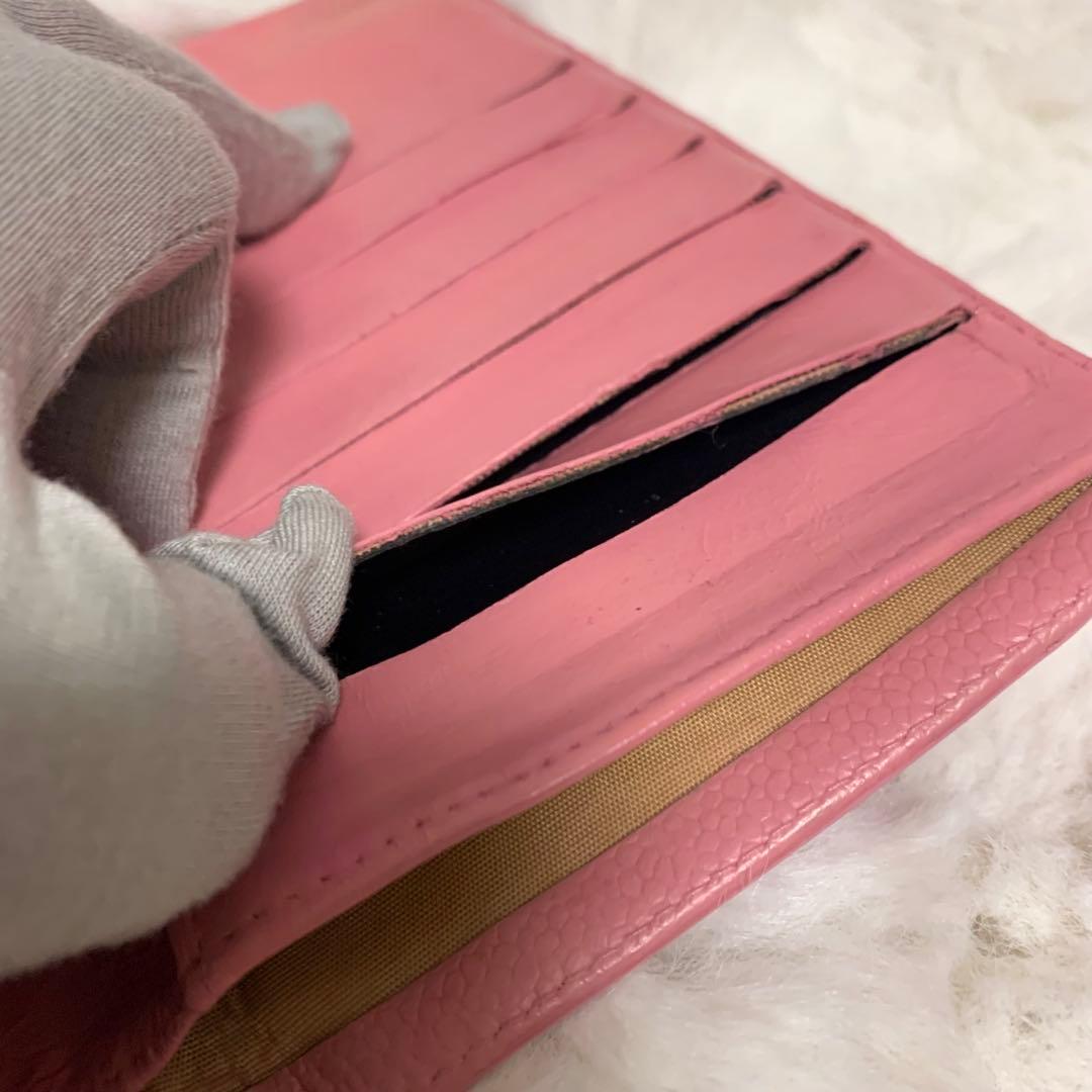 みつこ様専用CHANE シャネル キャビアスキン ピンク ココマーク - メルカリ