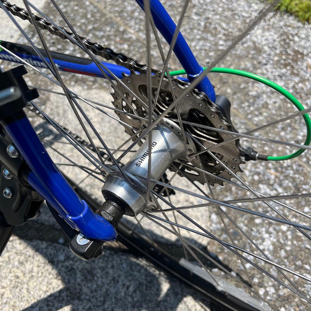 直接可 GIOS ジオス AMPIO アンピーオ ブルー サイズ51 スタンド付