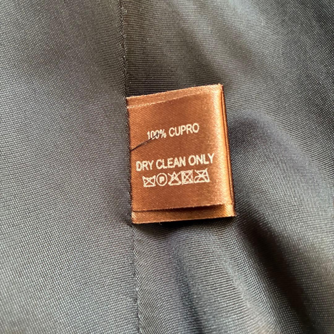 マッキントッシュ チェスターコート ウール カシミヤ混 白タグ38 M ブラック