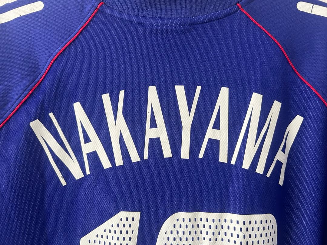 ☆新品☆送料無料☆adidas(アディダス)日本代表ユニフォーム☆中山雅史選手☆