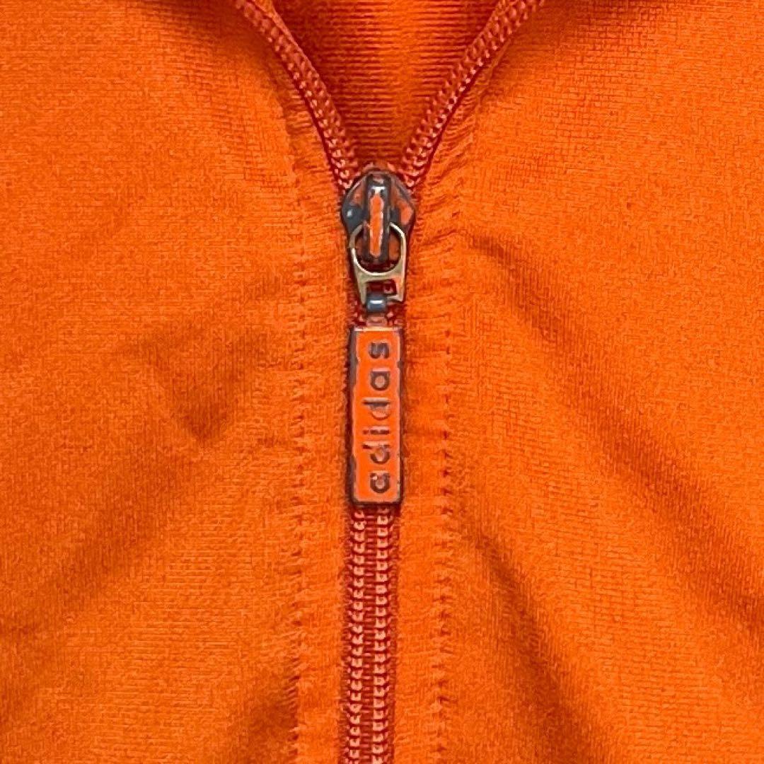 【松村北斗着用‼️】90s adidas ジャージ M相当 オレンジ 紺 古着