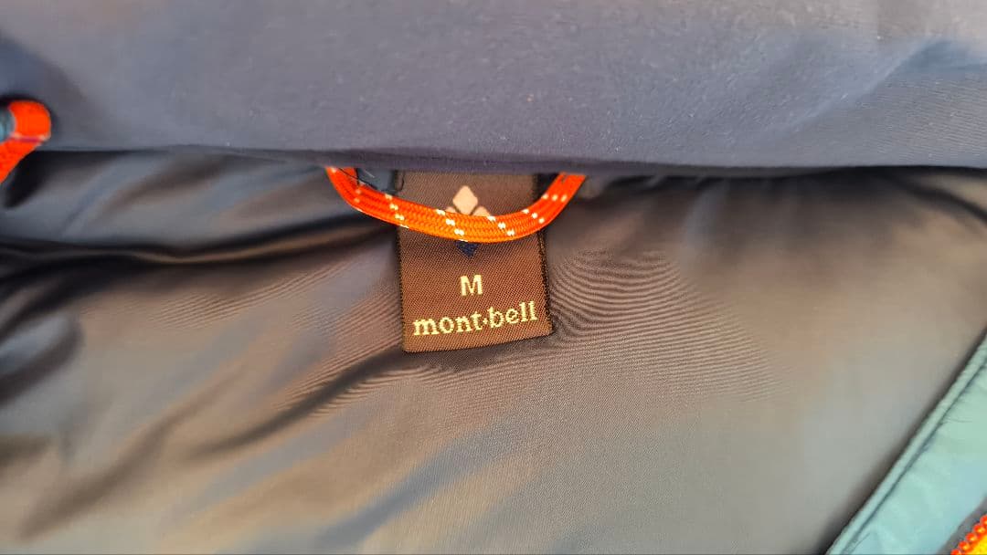 mont-bell ダウンジャケット M 青