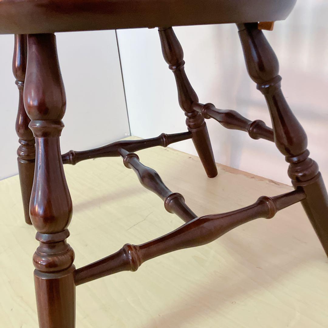 KASHIWA 柏木工　ウィンザーチェア　1脚　ダイニングチェア　木製チェア　①