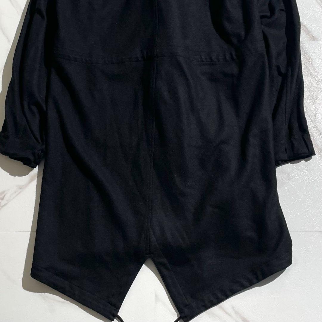 ヨウジヤマモト S’YTE ロング コート モッズ ウール 黒 ブラック