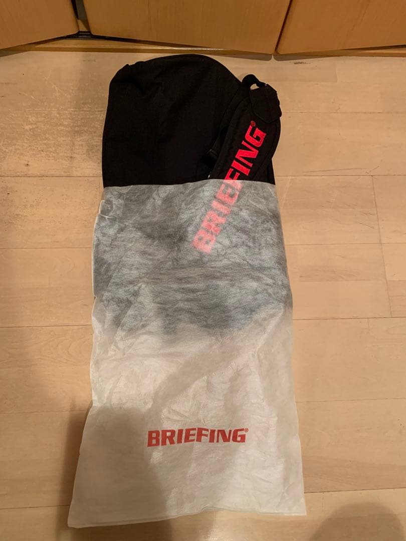BRIEFING スタンド付きゴルフバッグ ブラック
