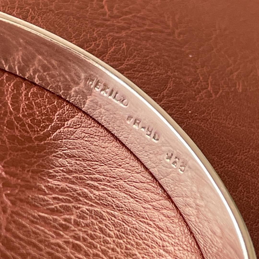 ビンテージ シルバー925 バングル MEXICO刻印 バングル タスコ 重厚