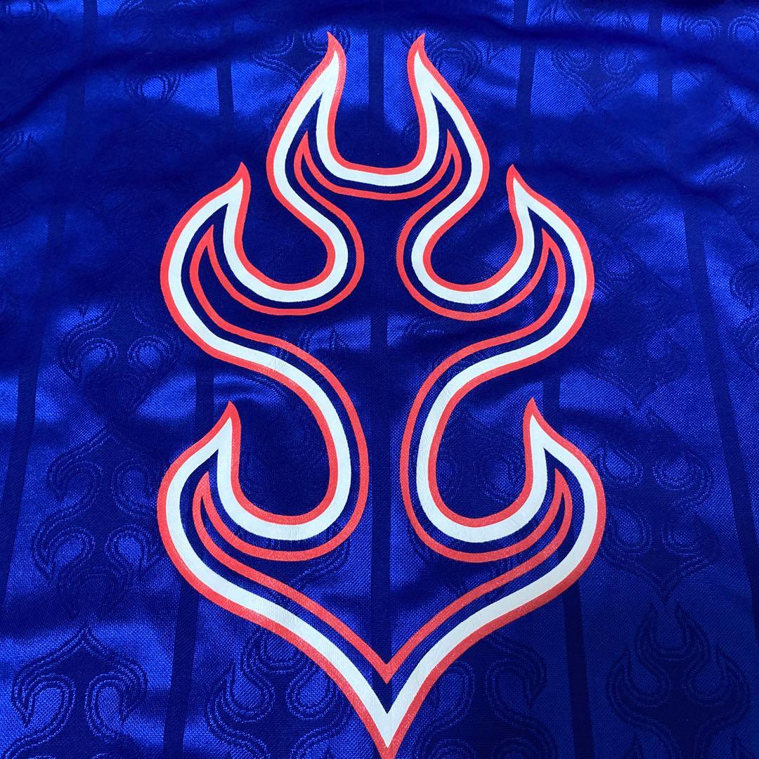 【美品】アシックス　98年製　サッカー日本代表 ジャージ　ファイヤー　JFA