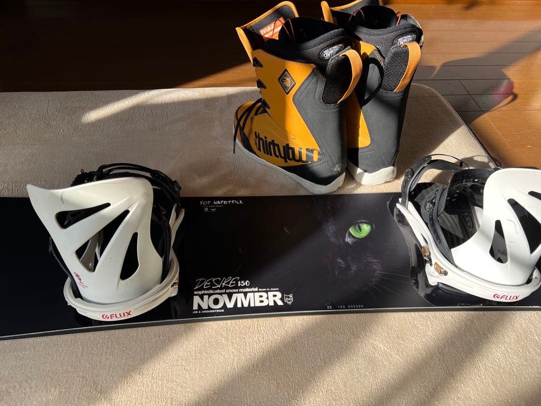 FLUX DSL 20-21年式　ビンディング ホワイト　Mサイズのみ