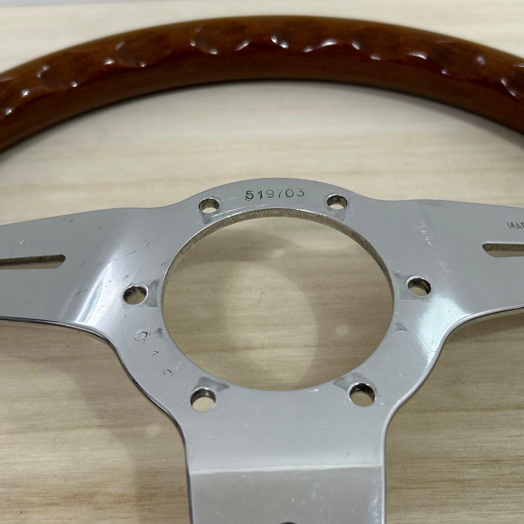 ナルディ クラシック ウッドステアリング 32.5パイ 当時物 正規品