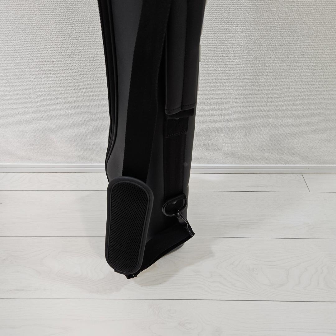 人気 希少】デサント クラブケース 自立型 ゴルフ ブラック DESCENTE