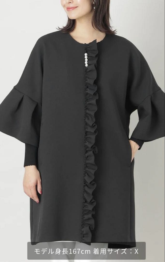 昨年春物タグ付未使用♡tobechicベルスリーブケープ