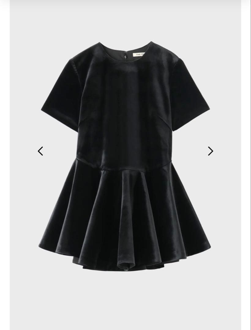 THE TOE Neue Velour Dress ベロアワンピース