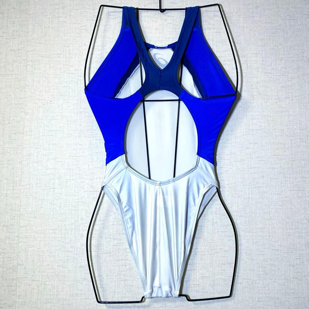 アシックス　asics 競泳水着　レディース　ALS86T ホワイト　Lサイズ