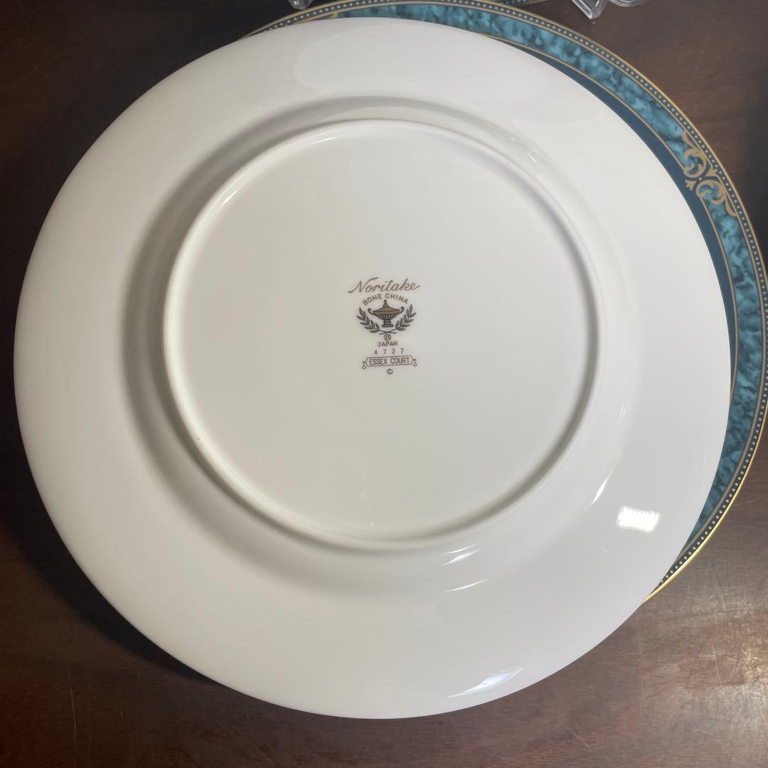 ノリタケ エセックスコート ディナー皿12枚セット スープ、デザート