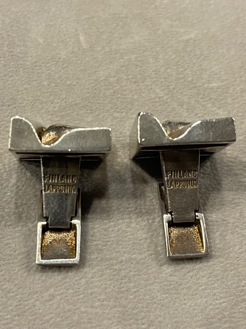 Lapponia Finland シルバー 925 カフリンクス Silver