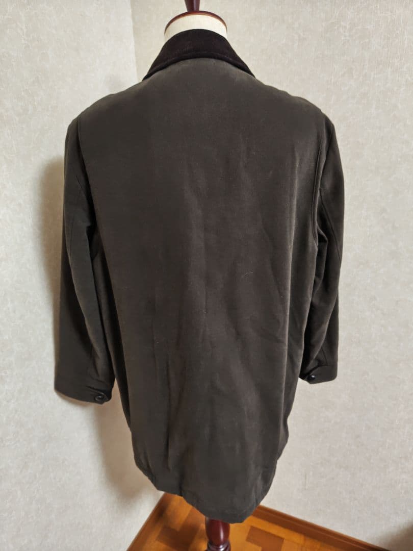 BROOKS BROTHERS 中綿 ステンカラーコート コットン M ブラウン