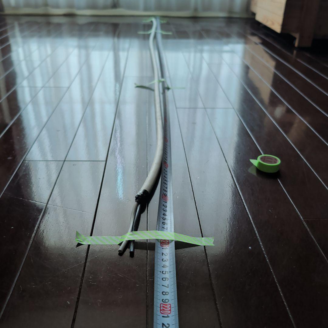 OYAIDE TUNAMI NIGO　スピーカー.電源ケーブル　2.1m 4本