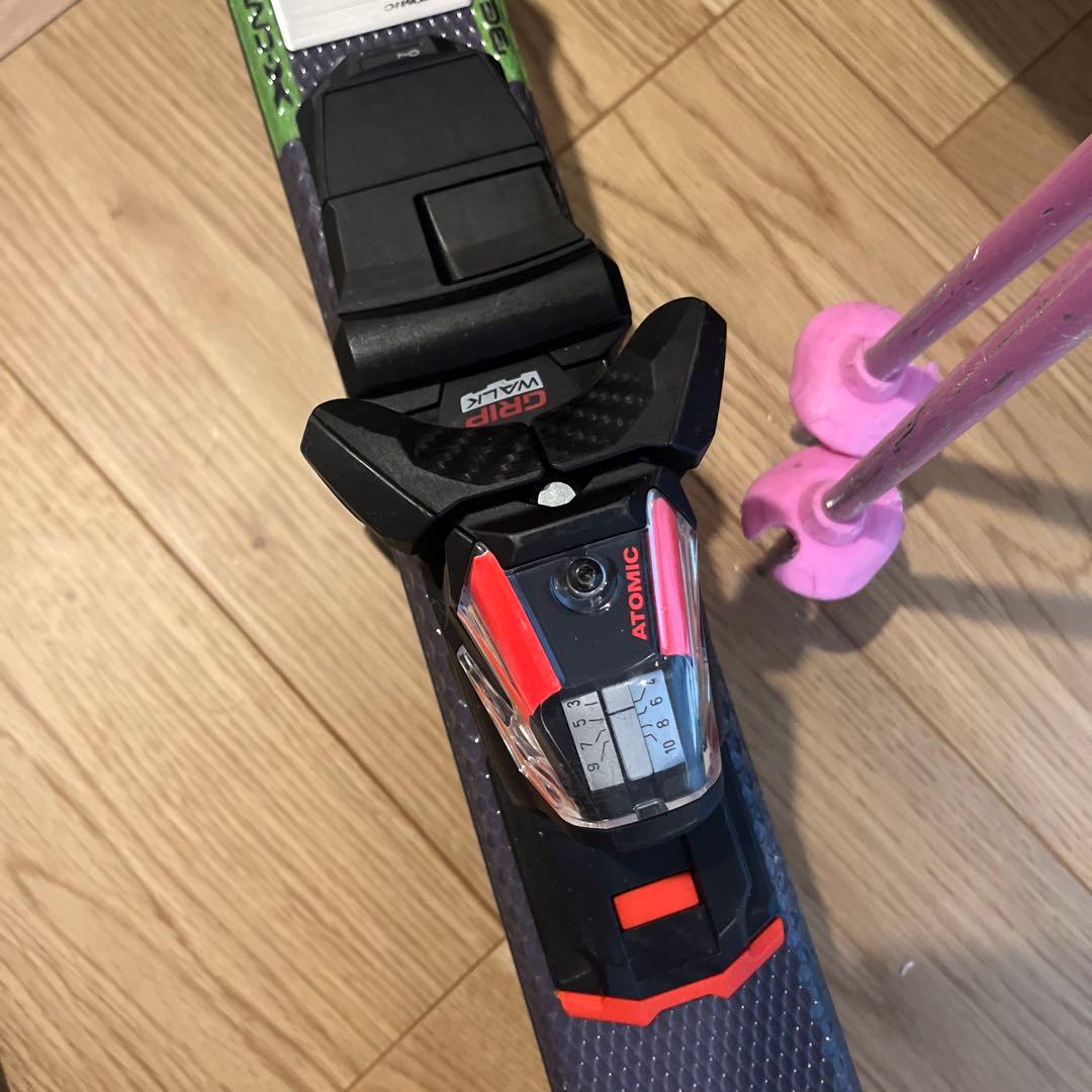 スキー板 ATOMIC Slavor3 148cm 100cmストック付