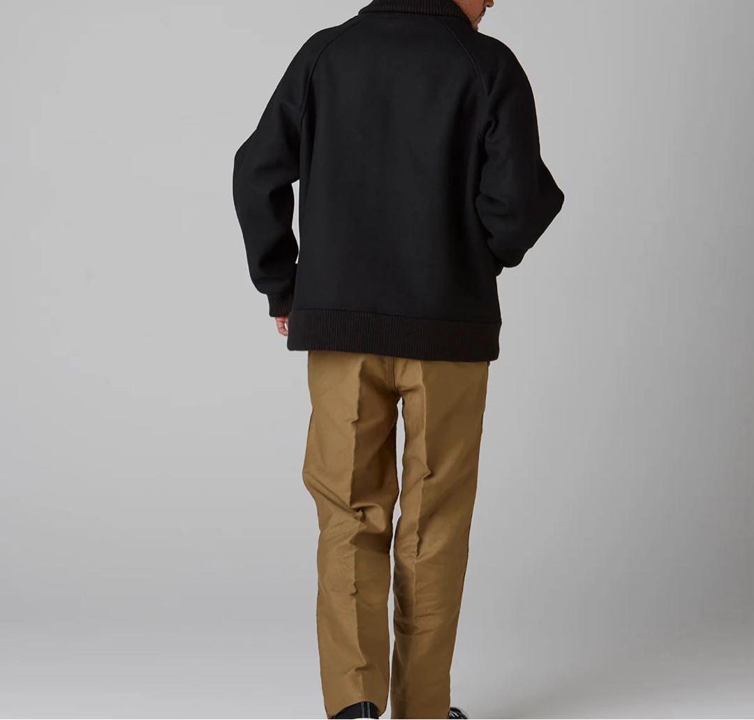 ブルコ　HEAVY MELTON PHARAOH COAT ブラックM