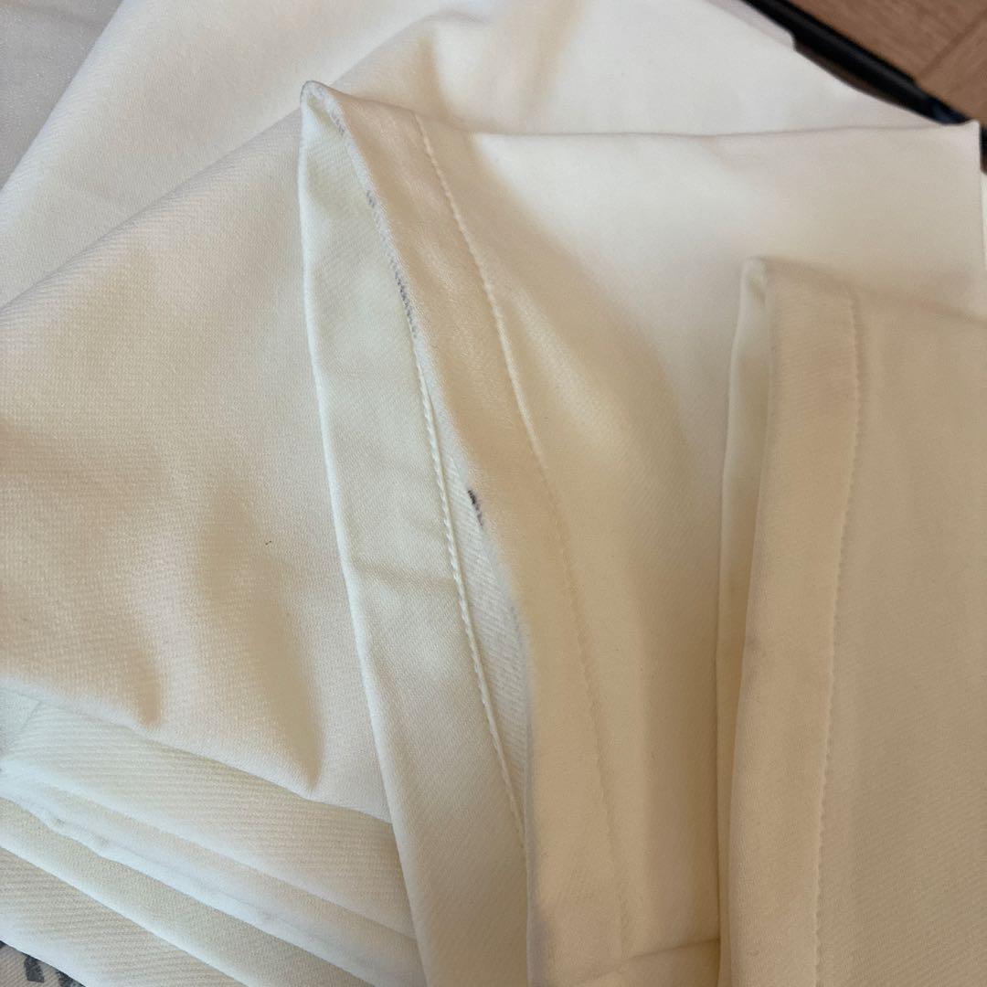 タグ付き新品　希少 裏起毛　デサント ゴルフ パンツ 白 W92 XA