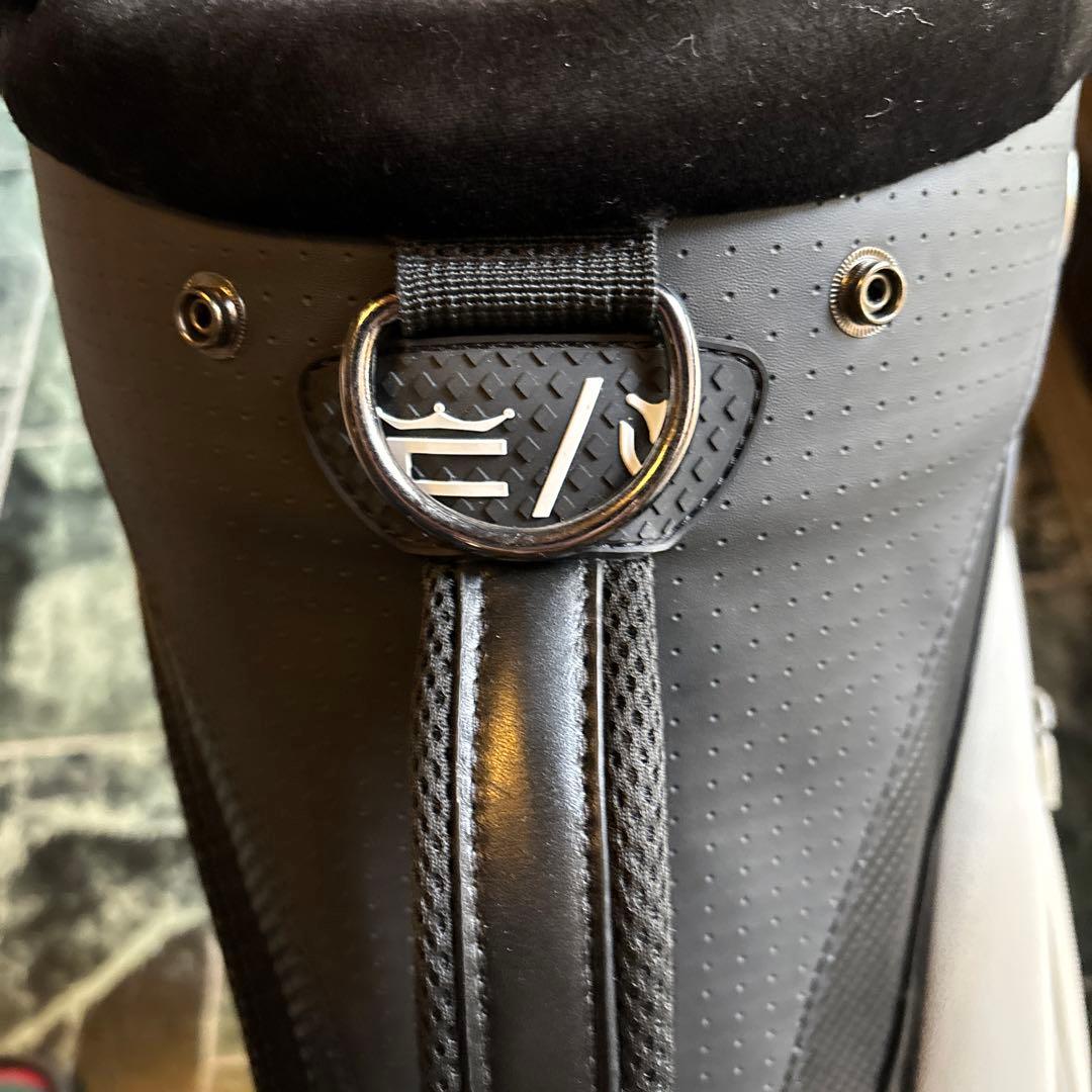 リッキーさん専用Cobra Vessel スタンドゴルフバッグ 黒/白