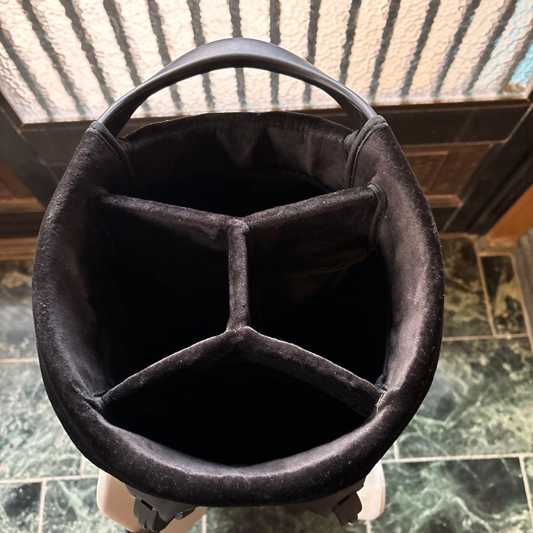 リッキーさん専用Cobra Vessel スタンドゴルフバッグ 黒/白