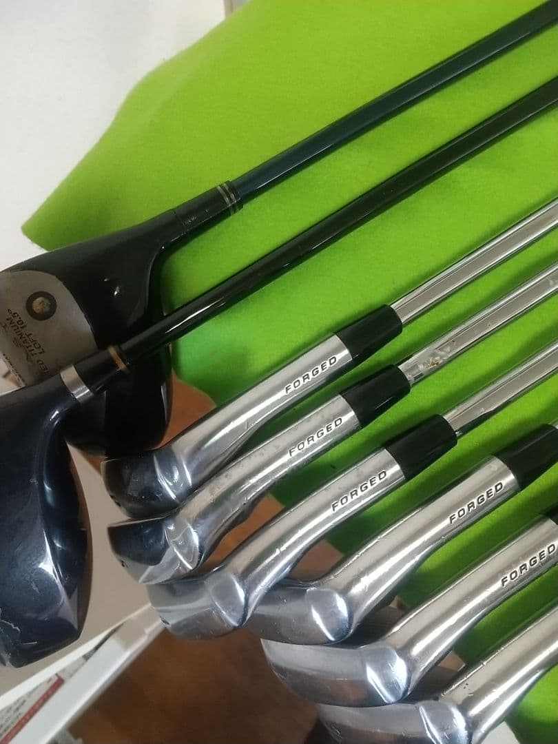 ゴルフクラブ10本+おまけキャディバッグ☆Z545／オデッセイ センチュリー他