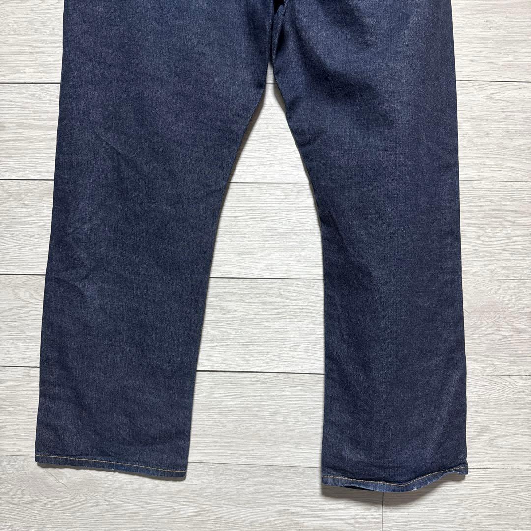 SEAN JOHN プレミアムデニム 濃紺 極太 バギー ワイド デニムパンツ