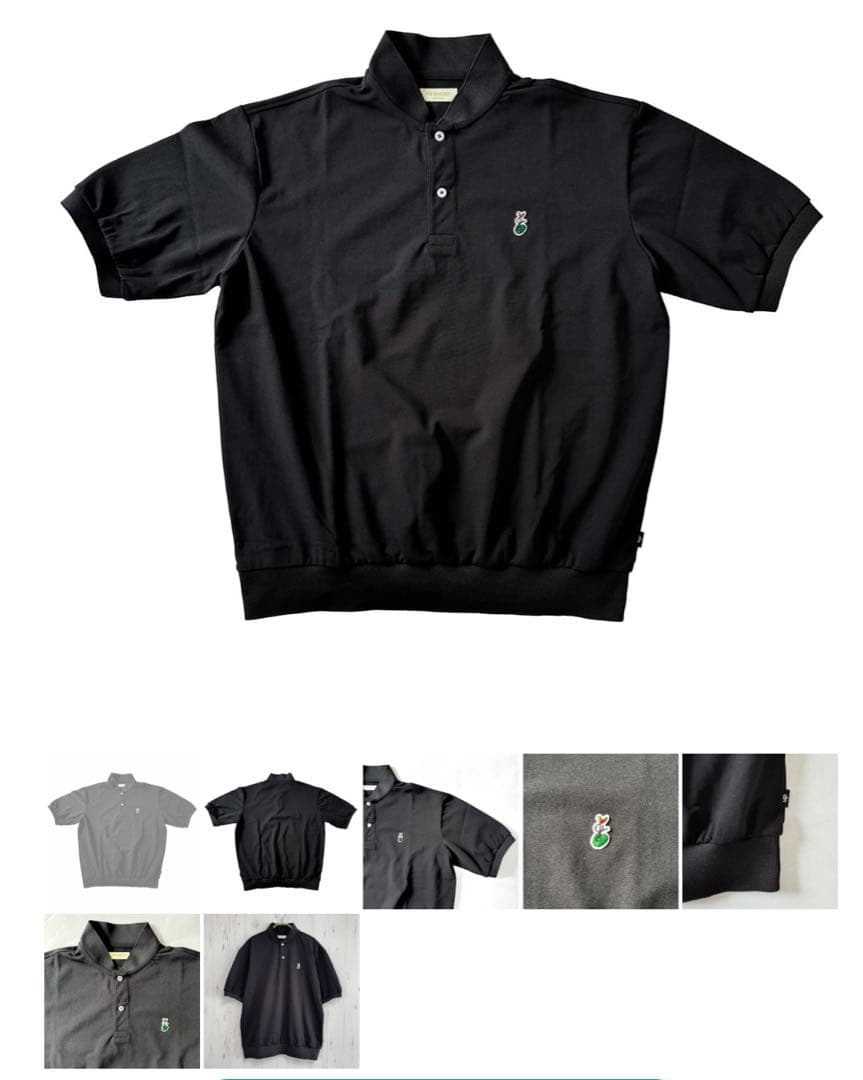 メンズウェア 8gshoot 8g shoot DRY HENRY NECK SHIRT