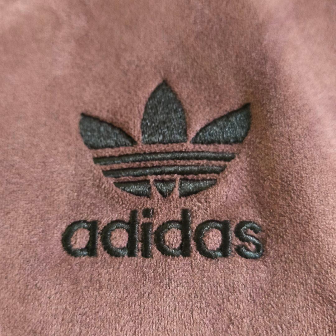 美品　adidas　ベロア　2XL　トラックジャケット　ジャージ