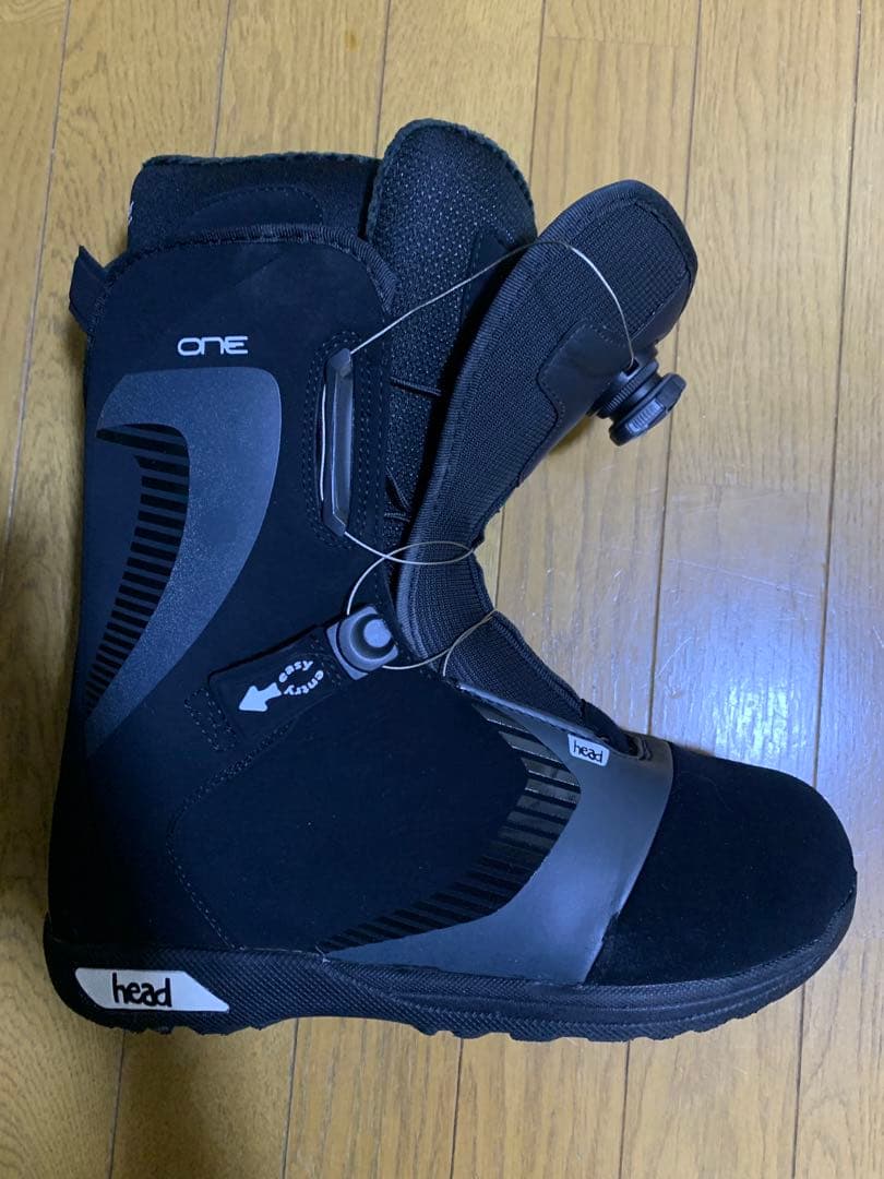 [じ。]HEAD スノーボードブーツ one ブラック 27.5cm