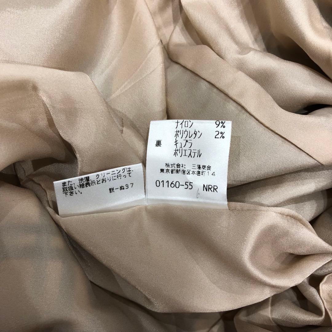 極美品✨バーバリーロンドン　ノバチェック　ワンピース　ベージュ系　38(M)