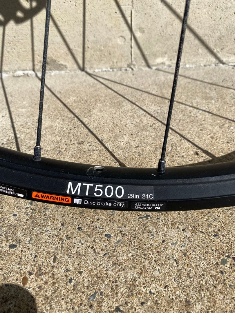 シマノ WH-MT500-CL-F-29 MTBホイール29”