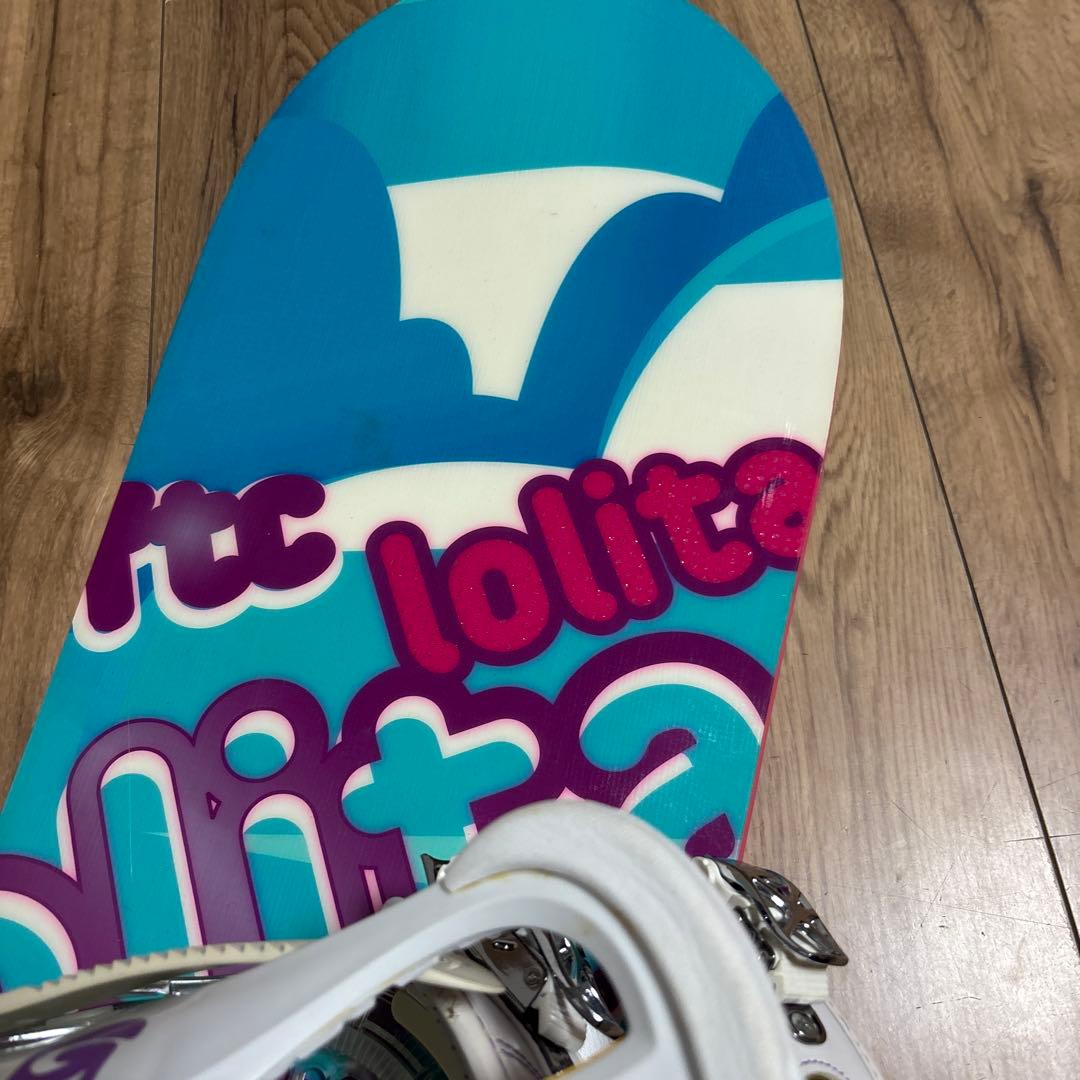 スノーボード板ビンディングセット136