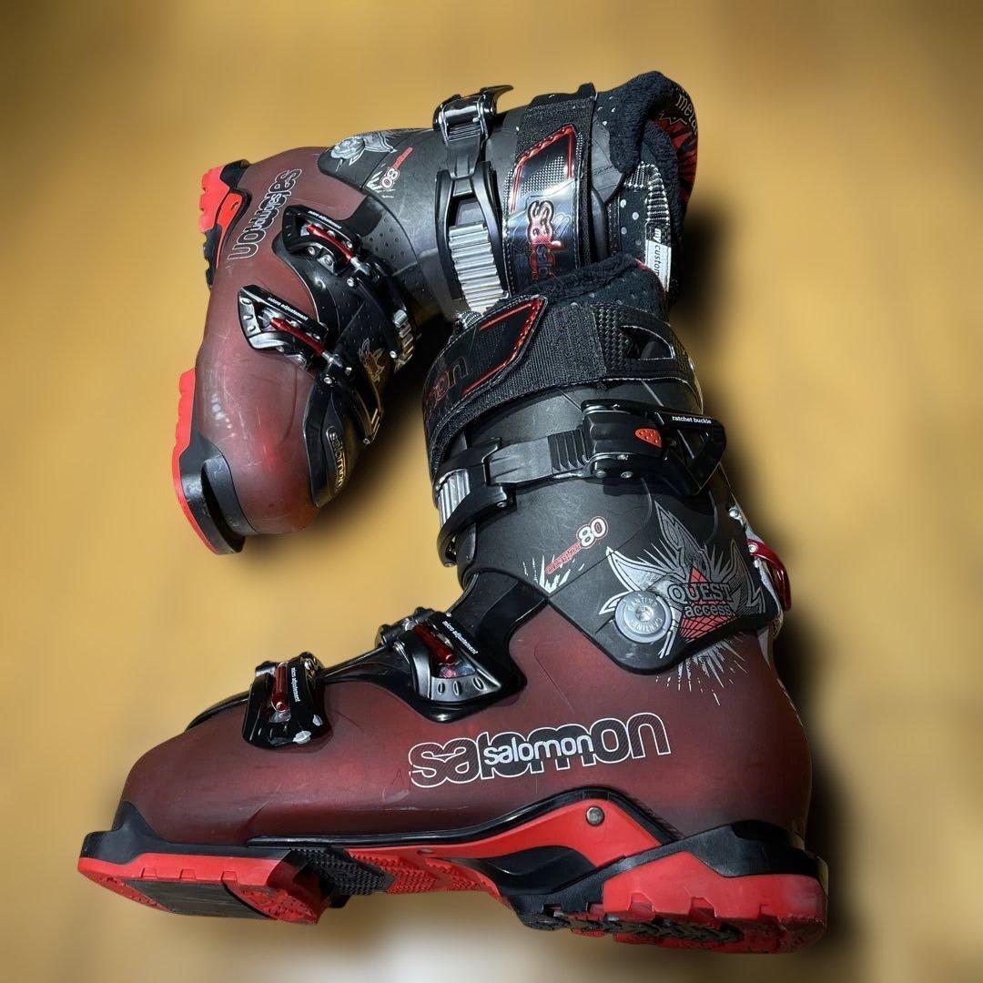 幅広軽量salomonサロモンQUESTACCESS80 27.0-27.5cm