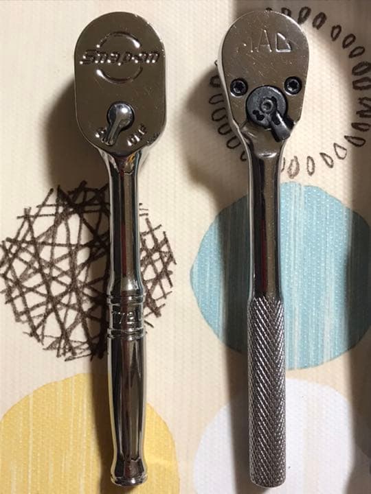 マックツール 1 4ラチェット&スナップオンラチェット