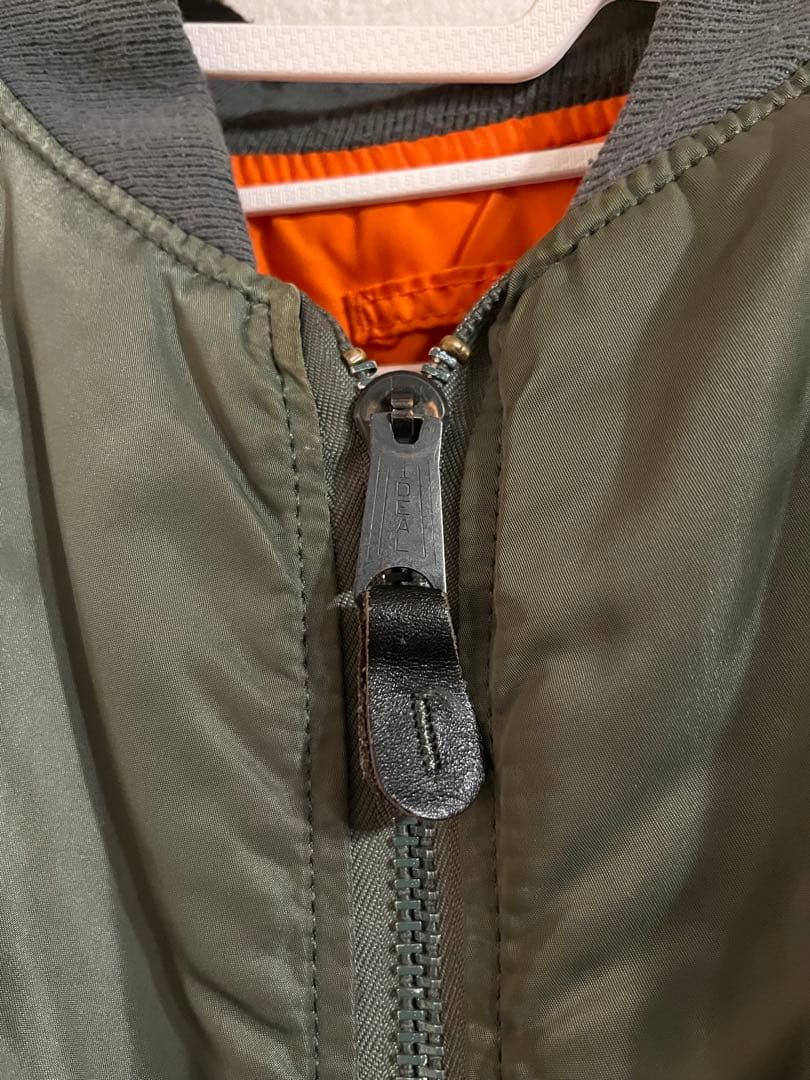 90s Alpha ma-1 MIL-J-82790J M カーキ USA