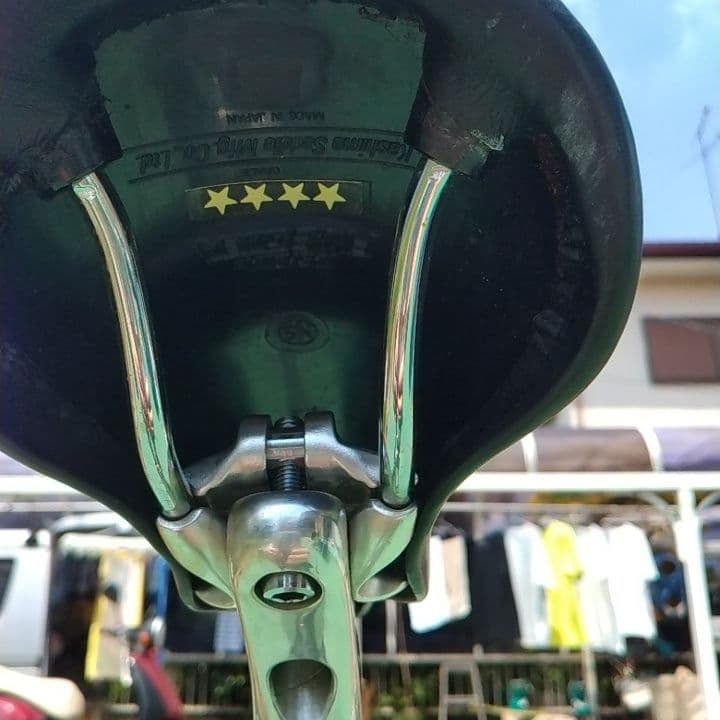 トラックレーサーフレーム アンカー競輪ピスト身長175センチ程度 皮輪