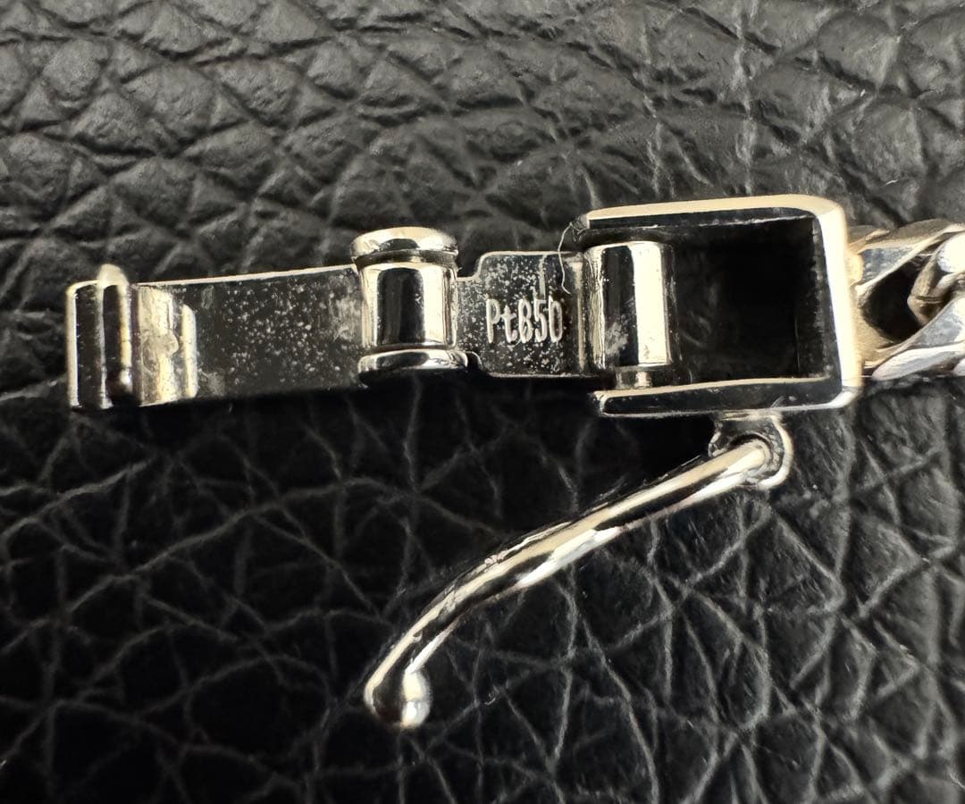 PT850 喜平アンクレット 6面ダブル 23cm 10g
