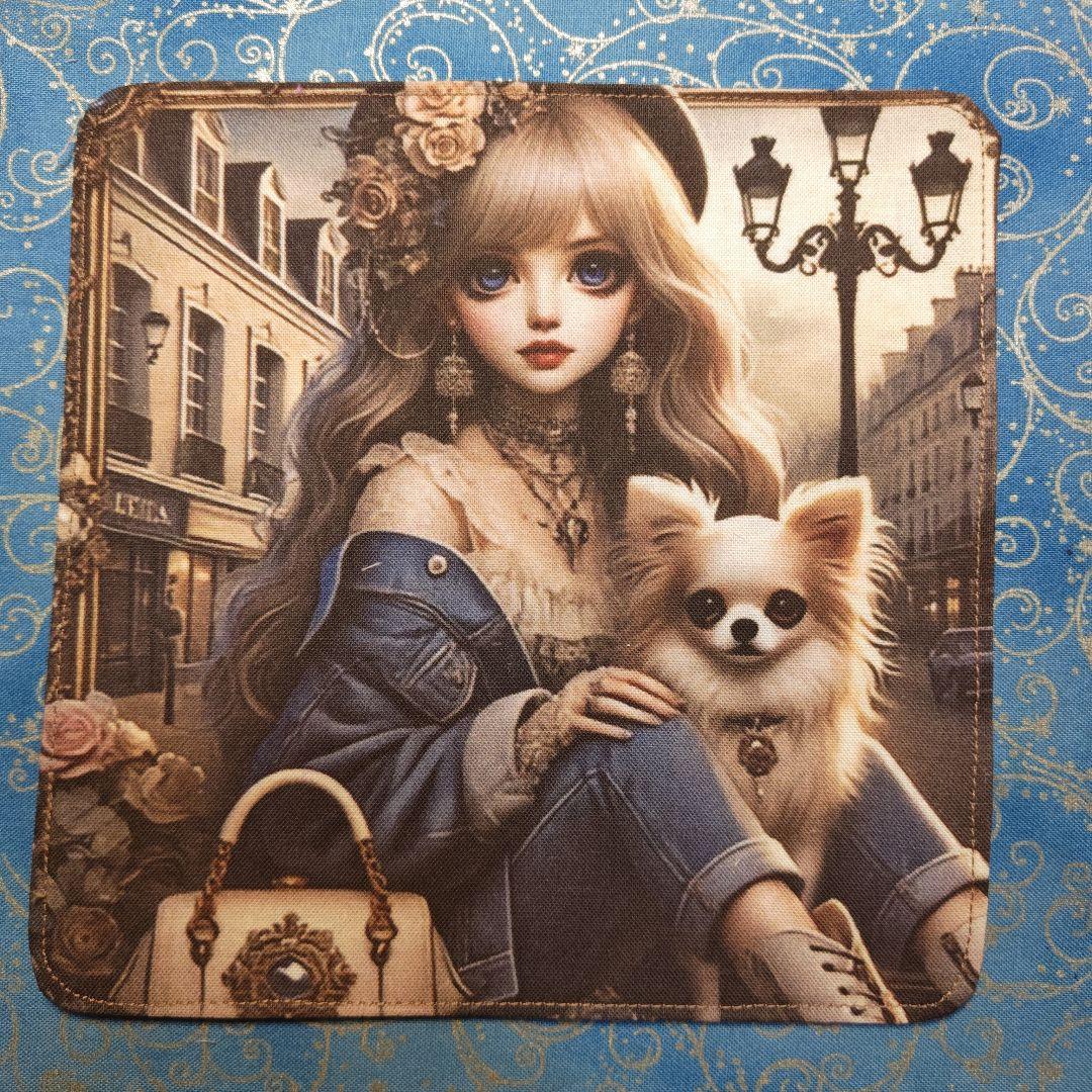 あしべ☆　ハンカチ19枚 パネル3枚　チワワちゃん柄