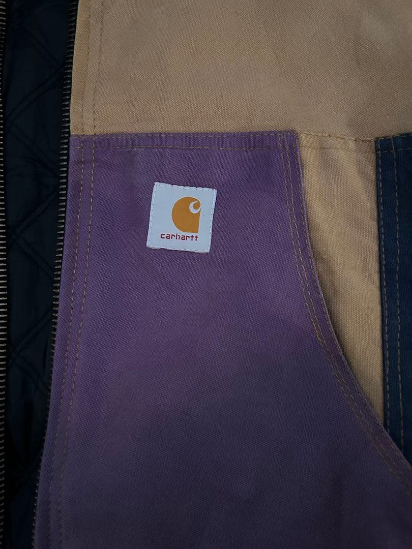 Carhartt パッチワーク　アクティブジャケット