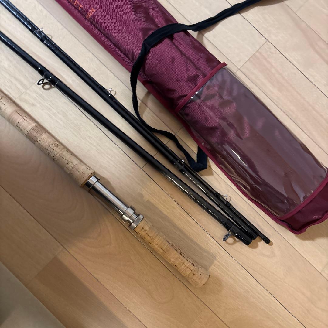 Tenyru K.Bullet DH1504 #10 フライロッド☆ケースと袋付