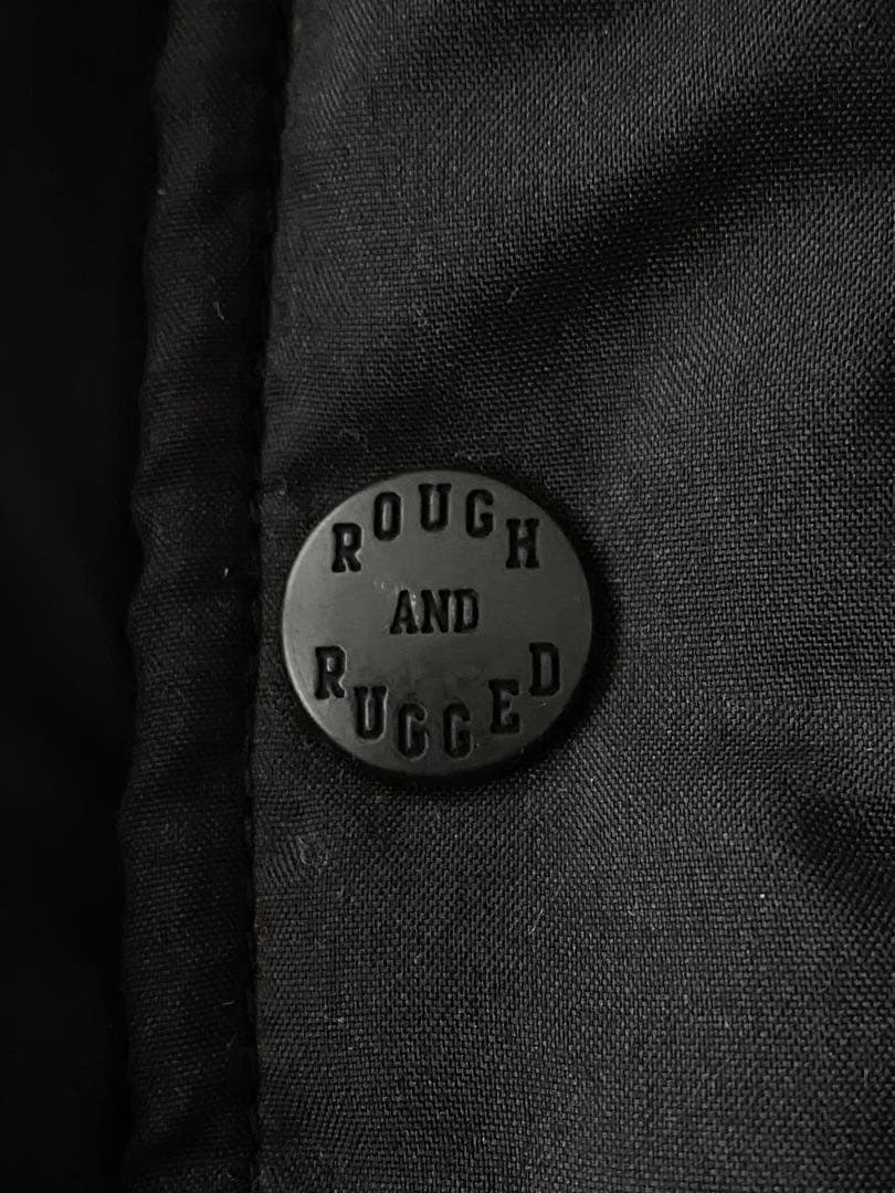ROUGH AND RUGGED ラフアンドラゲッド モッズコート L 3 黒