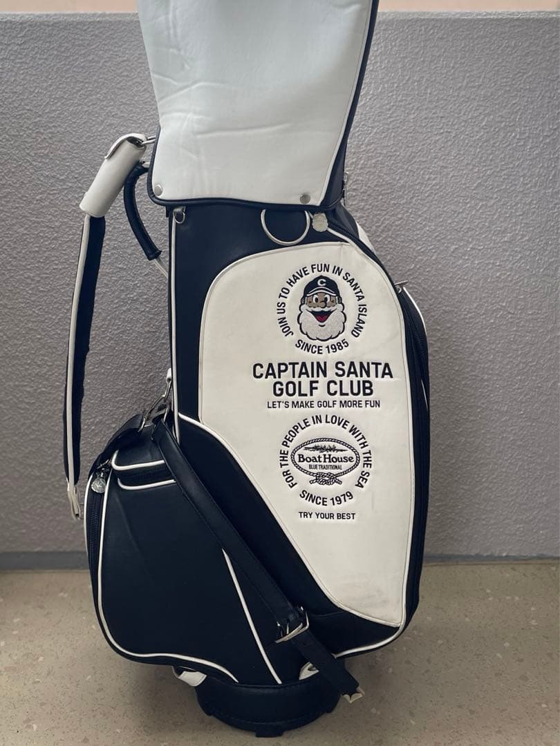 希少】キャプテンサンタ スタンド式キャディバックゴルフ GOLF